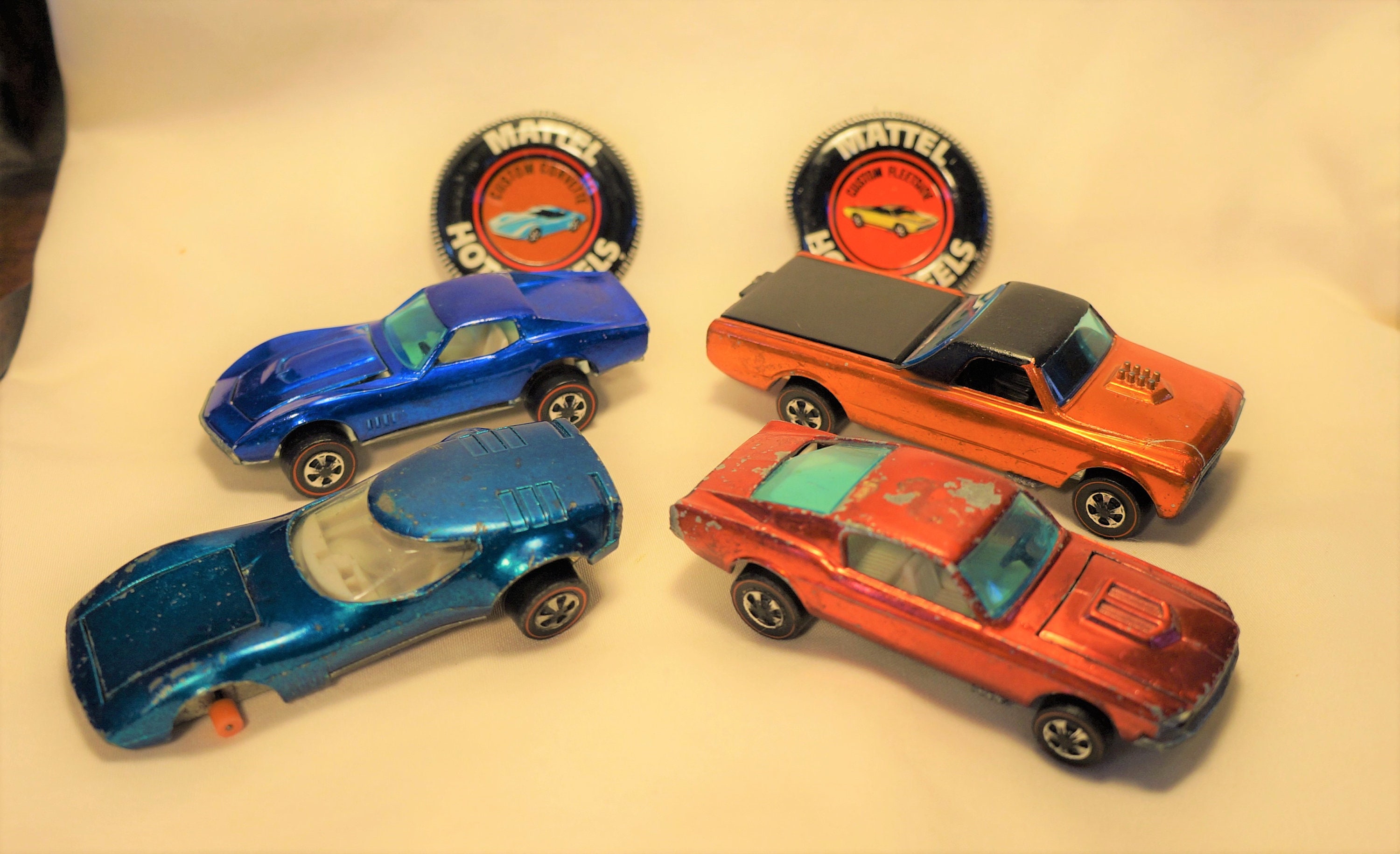 mattel hot wheels metal buttons