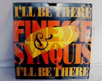 1988 Finesse and Synquis Soul Sisters 12" Album- I'll Be There- MCA Records produced by Kyle West