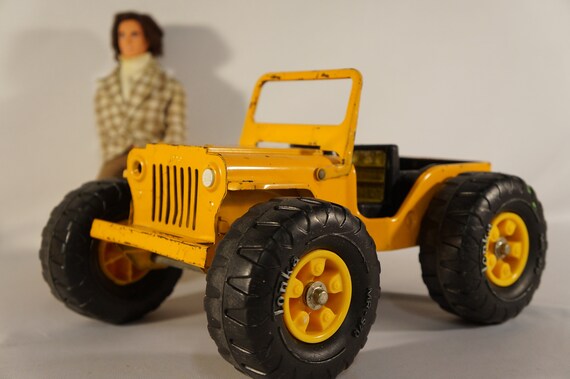 tonka jeep yellow