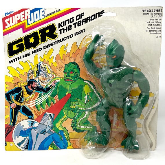 Vintage 1978 Hasbro GI Joe Super Joe Adventure Team Gor Complete