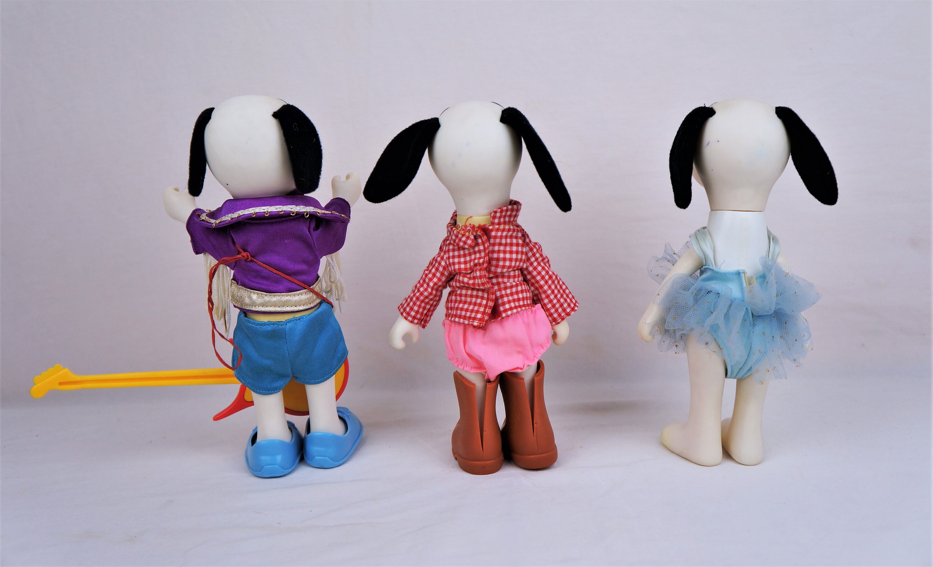 Vintage Knickerbocker Snoopy or Belle Figures, 8 inches Vintage Knickerbocker Snoopy or Belle Figures, 8 inches