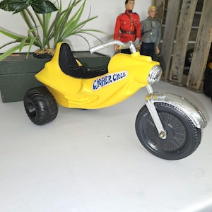 Vintage 1960s Irwin Action Transportation Chopper Cycle, Three Wheeler, GI Joe Adventure Team