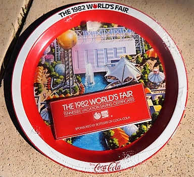 Coca-Cola Tin Serving Tray