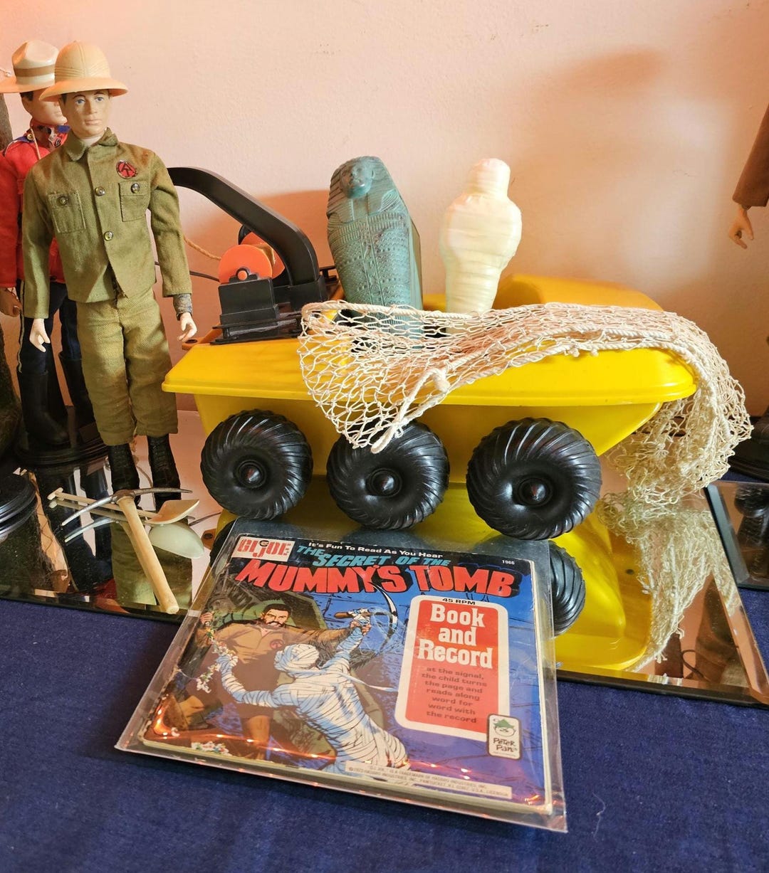 Vintage 1970s Hasbro GI Joe Adventure Team Secret of the Mummy's