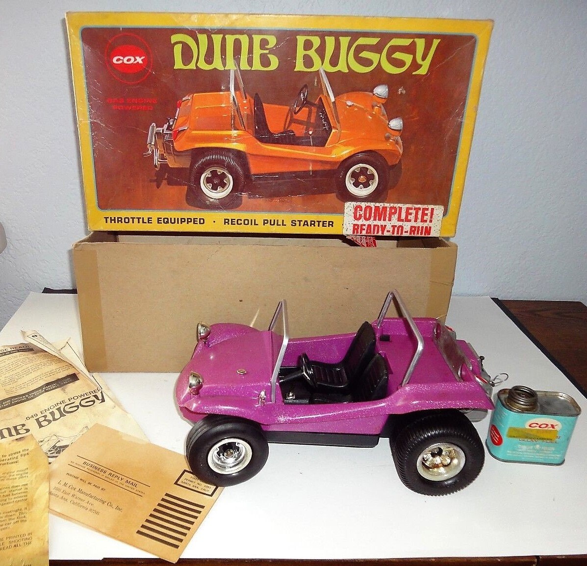 cox gas powered dune buggy