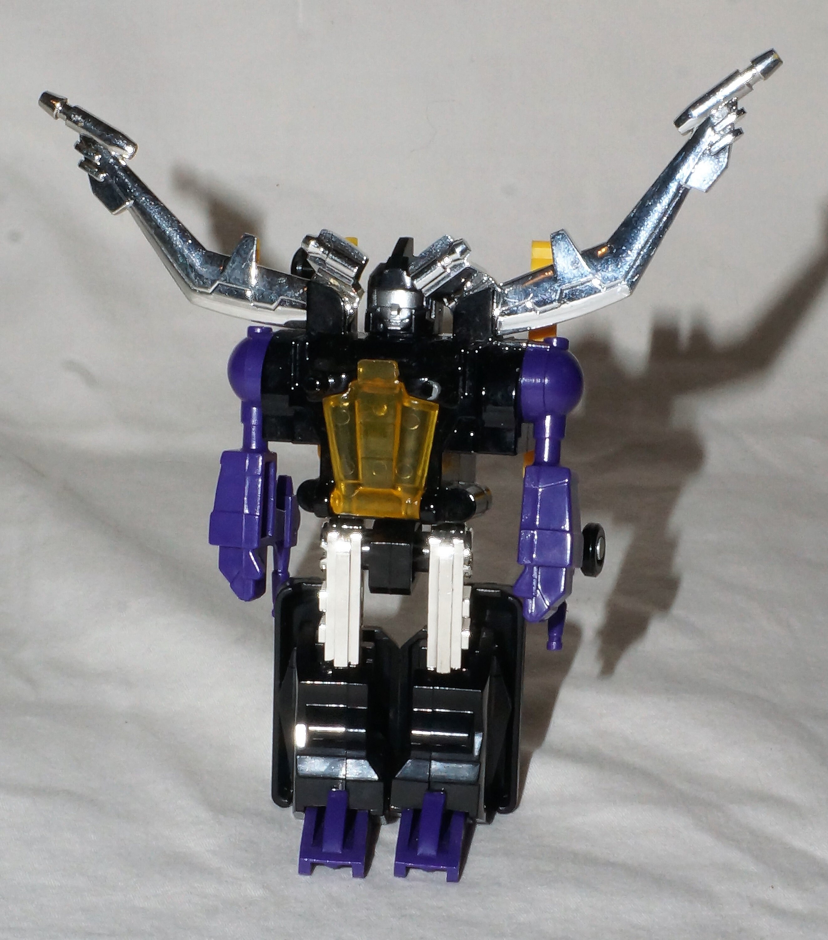 1985 G1 Takara Hasbro Transformers Shrapnel Great Chrome