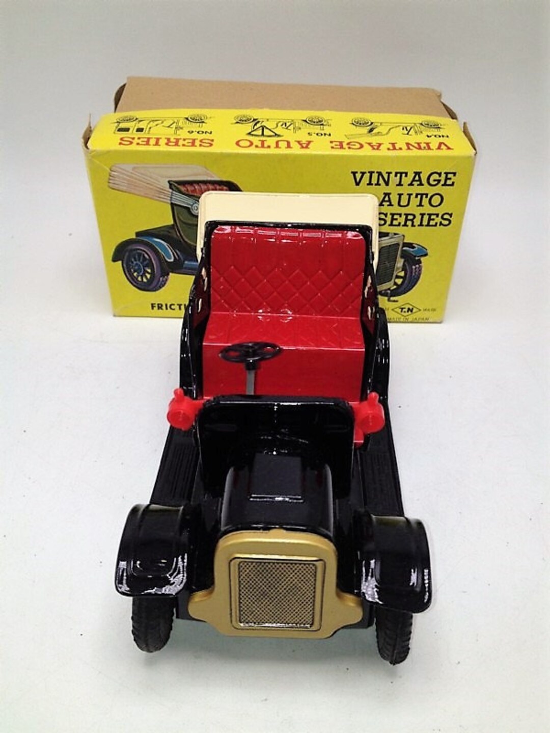 Vintage Japan Tin Litho Friction Vintage Auto Collection No. 4 - Etsy