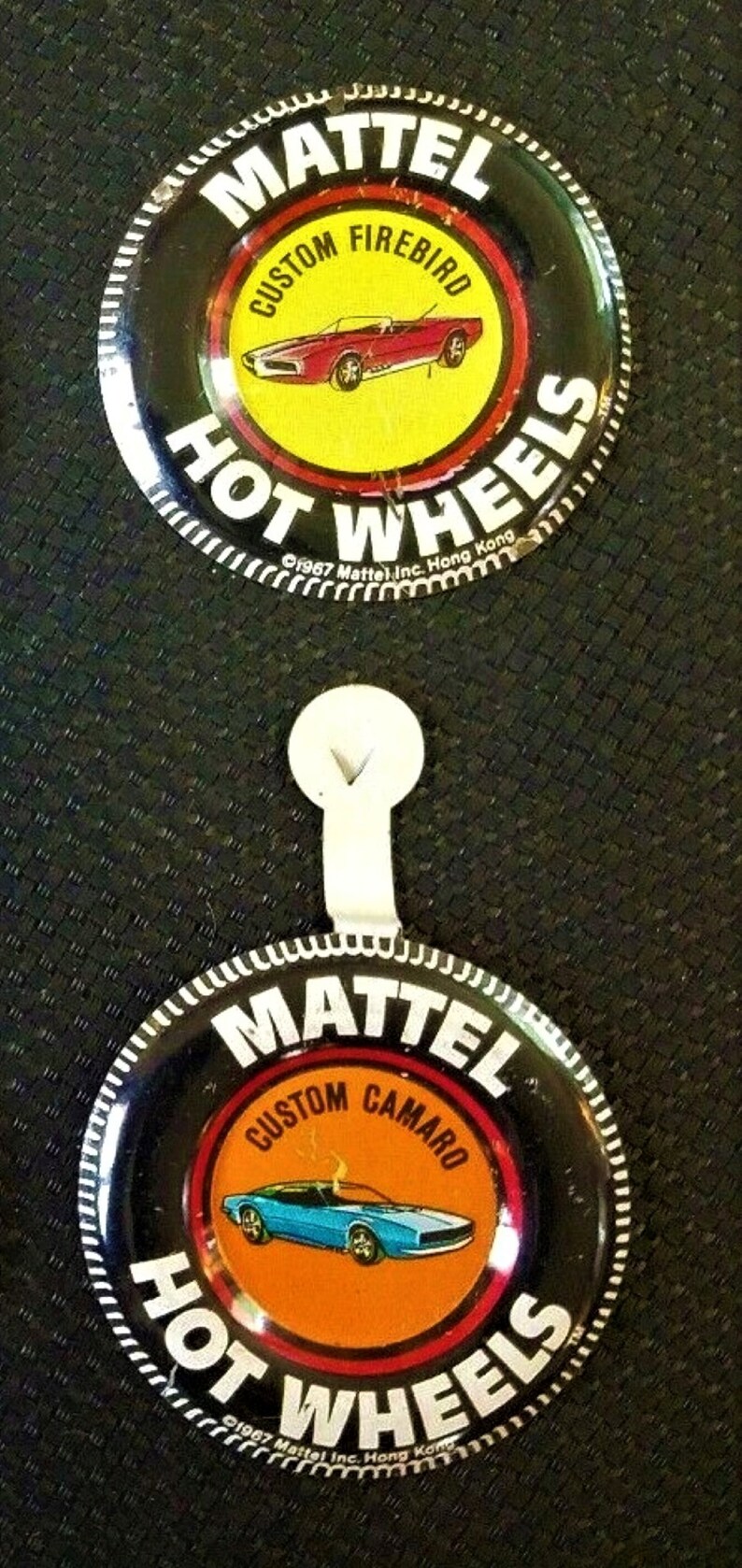mattel hot wheels buttons