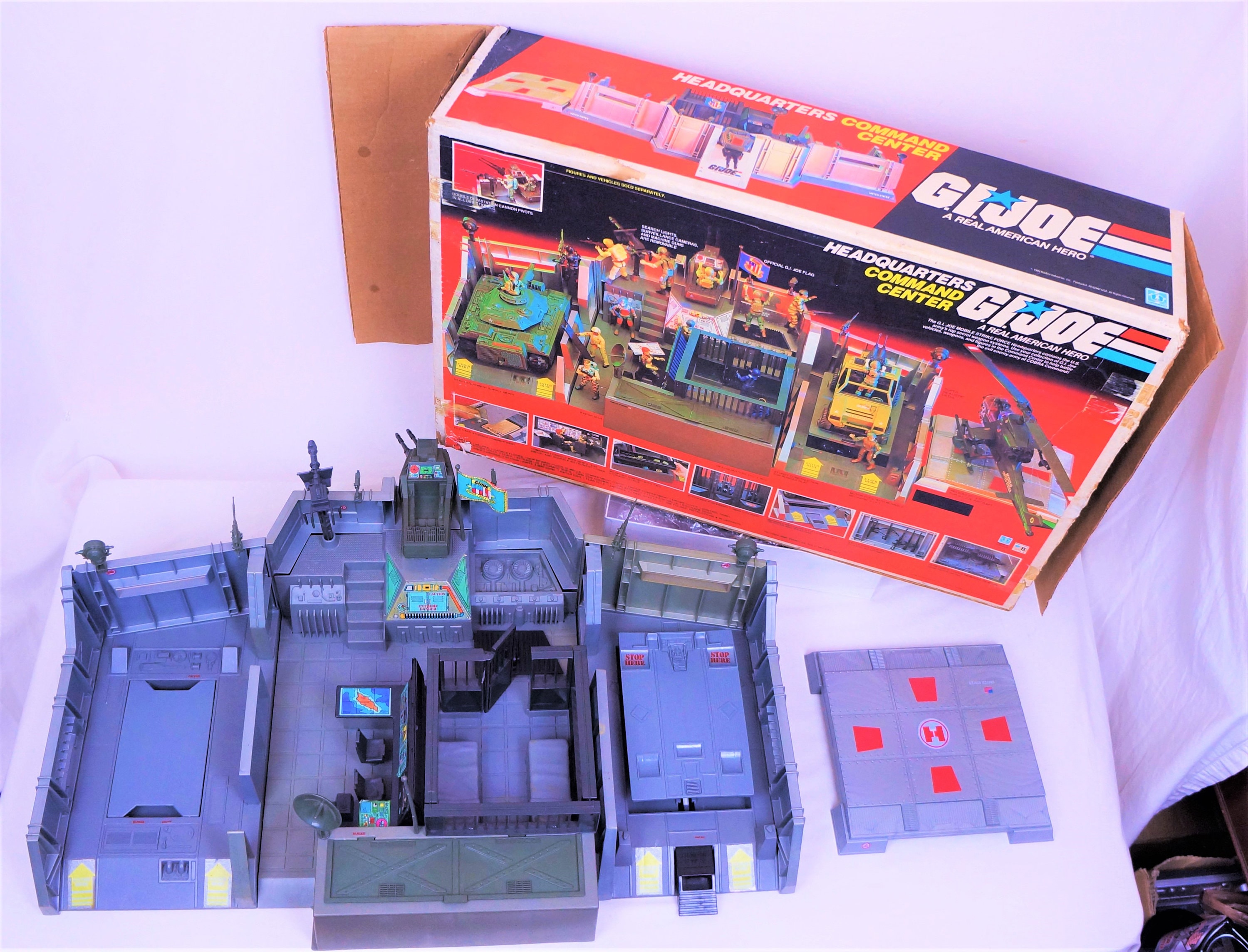1983 Hasbro GI Joe Headquarters HQ Complete In Box ARAH
