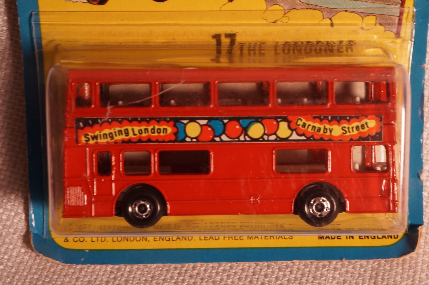 Matchbox double decker bus 1972 2025