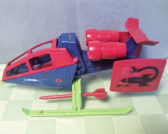 Vintage GI Joe Cobra Dreadnok Air Assault VTOL 1986, Sears Exclusive, Complete, Great Shape ARAH!