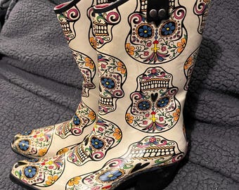 Vintage Cowboy Boots Retro 2000s Y2K + Corral + 1976 + Hearts +