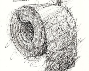 Toilet Paper Crisis 2 Scribble Jannys ART