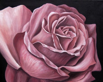 Oil Painting ROSE Art Picture Painting Jannys ART