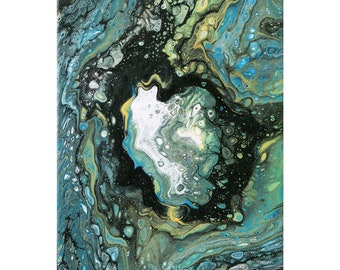 Fluid Art Gemälde Color49 Moderne Kunst Abstrakt