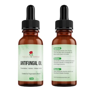Anti-Fungal Oil w/Dropper Top (created for fingernails & toenails)