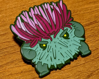 Enamel Pin - Thistle Pip 1.25in