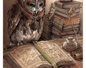 Print - "Wise for a Reason" 8x10in
