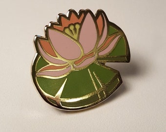 Lilypad Pin - Hard Enamel (Bonus Digital Children's Book Add-on!)