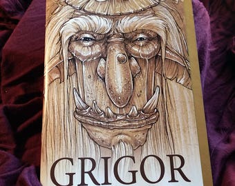 Grigor - Children's Book with LILYPAD ENAMEL PIN!