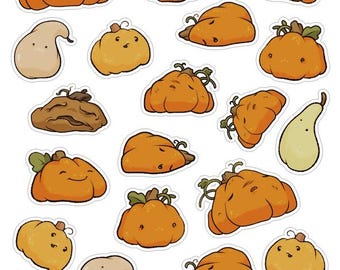 Stickers - 22 Plumpkins - 2 Sets! (44 Total Stickers!)