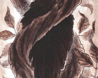 Print - "Bound" 8x17in