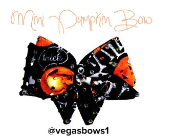 Mini Pumpkin Bow