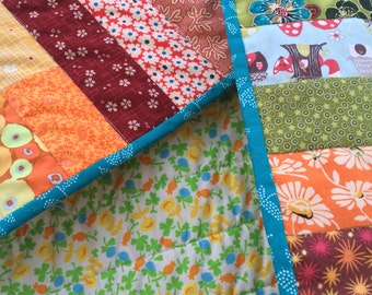 Regenboog Baby Quilt - verkocht