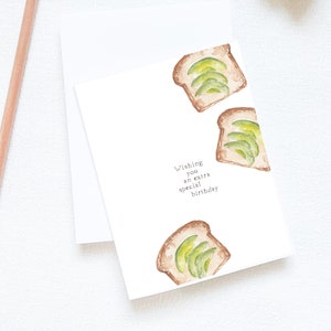 Happy Birthday - Extra Avocado Toast