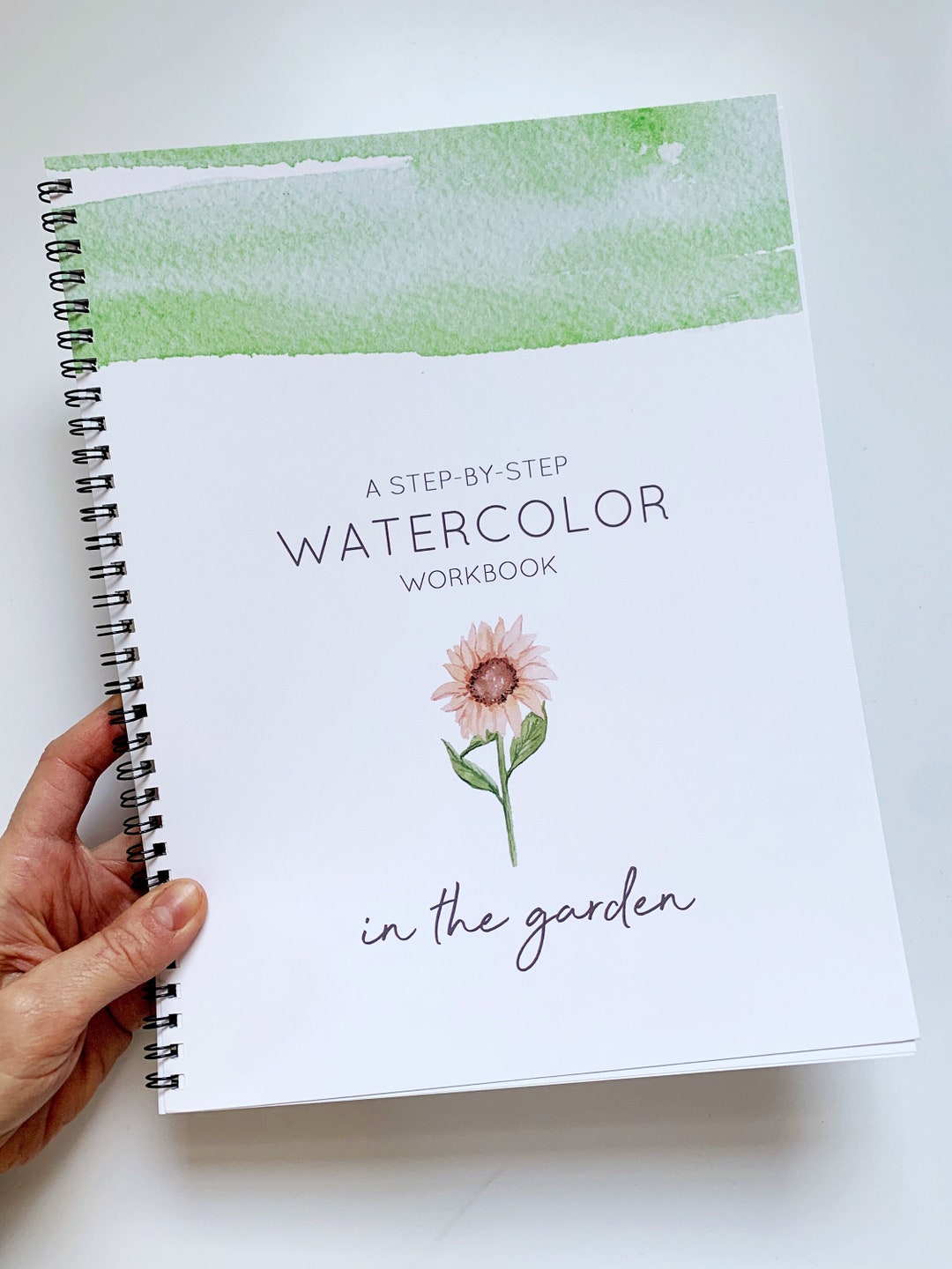 Watecolo Wokbooks Flowes Wokbook Set With Paint Bush