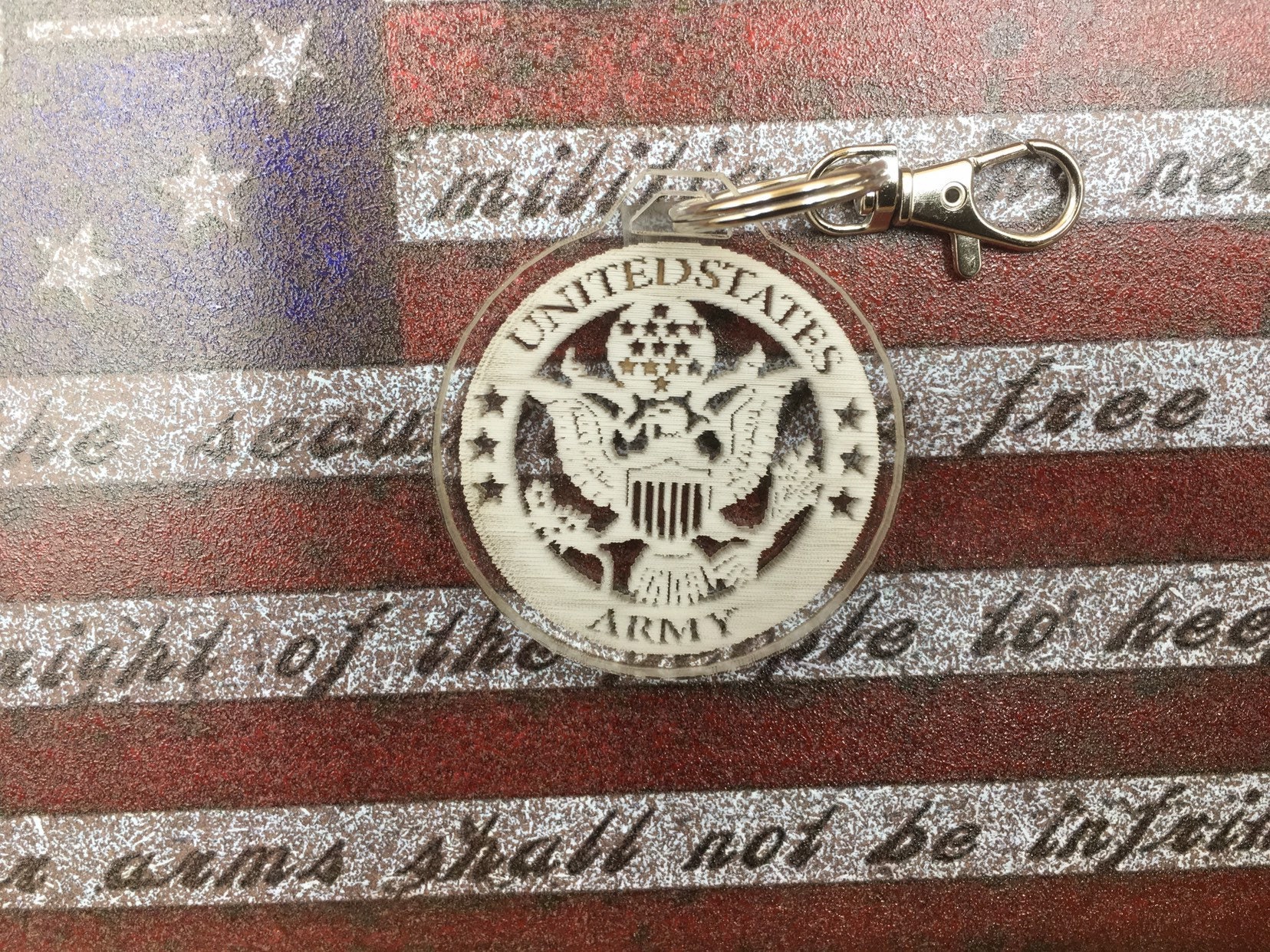 Keychain military /army key chain Etsy