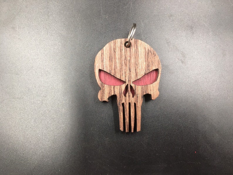 Punisher key chain