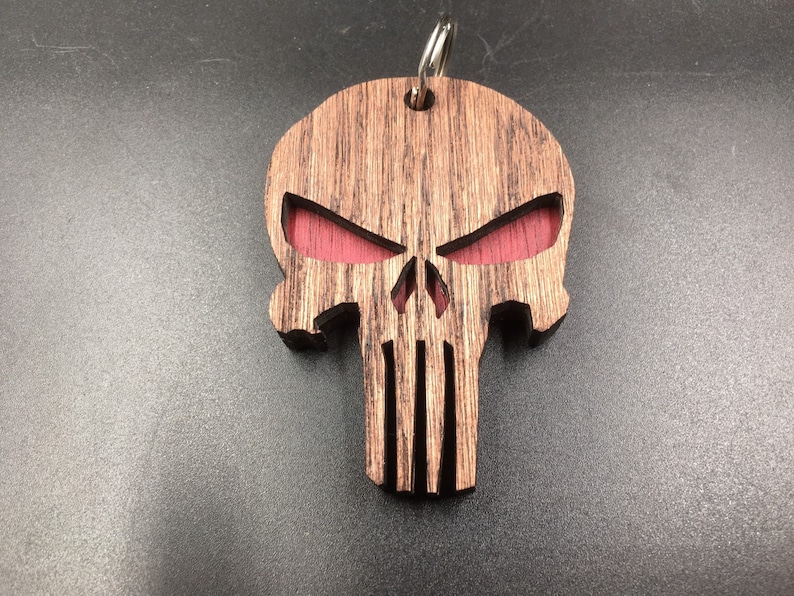 Punisher key chain