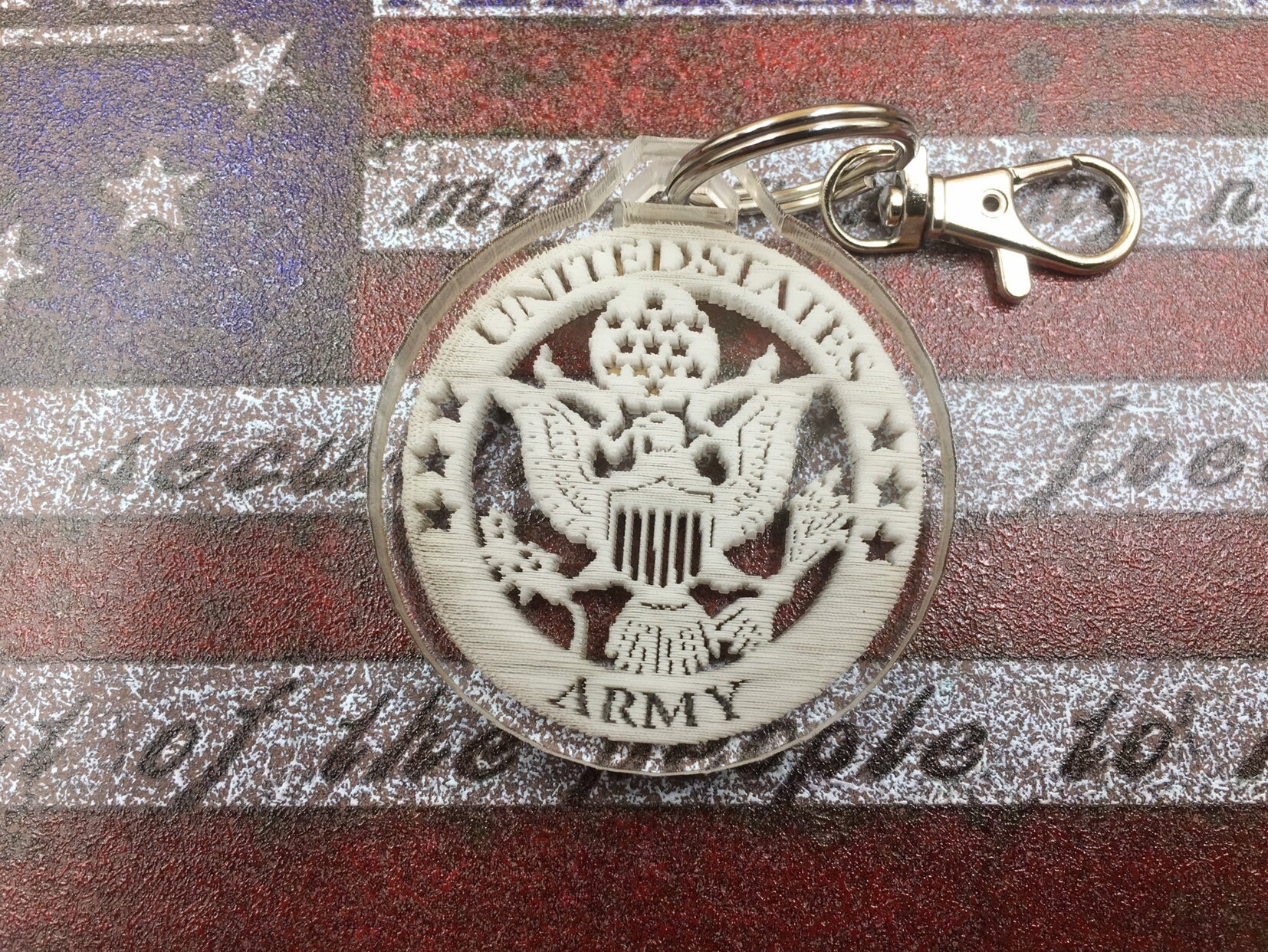 Keychain military /army key chain Etsy