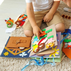 Interactive Felt Bible Stories - Custom Quiet Book & Busy Board for Toddlers by MiniMoms