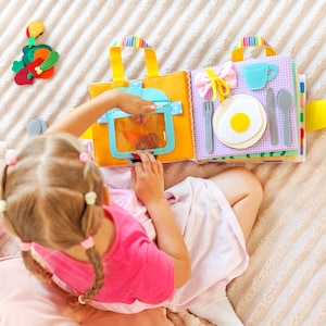Montessori Quiet Book: Felt Activity Book for Toddlers