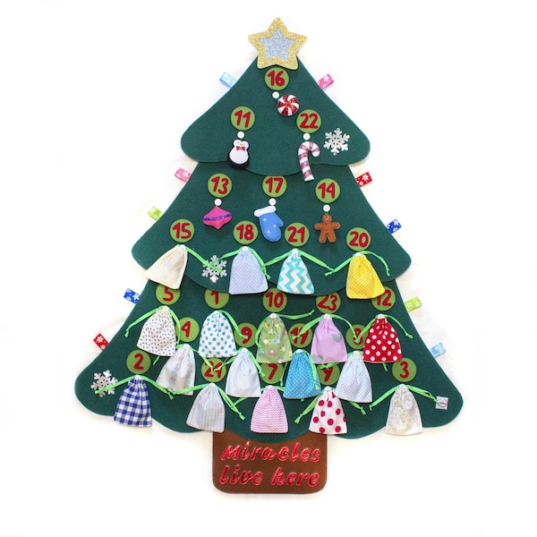 Felt Advent Calendar Etsy