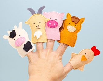 Felt Finger Puppets, Montessori Materials, Fidget Toys, Waldorf Toys, MiniMoms