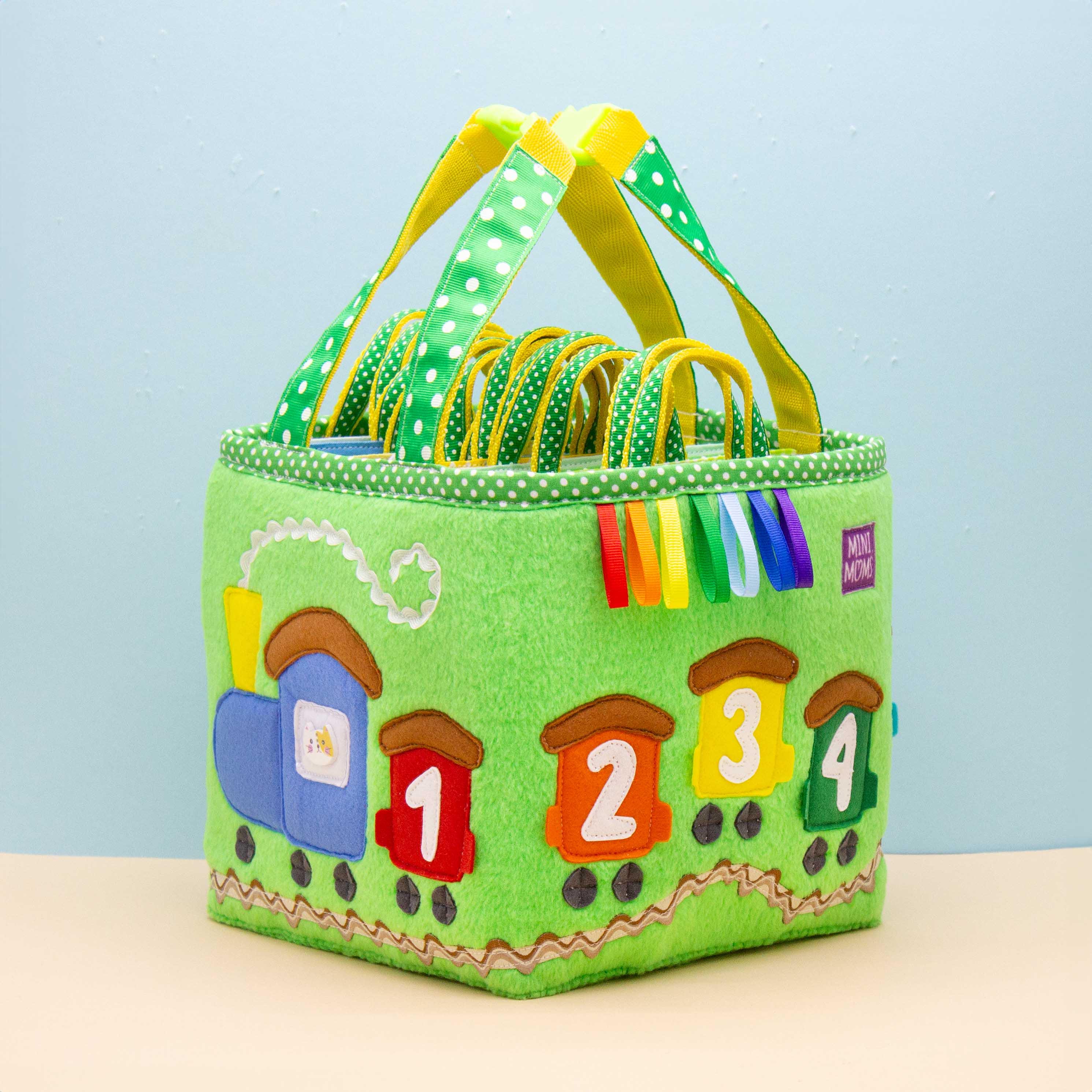 Felt Quiet Book Toddler Activity Board, Sensory Waldorf Toy