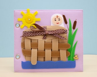 Handmade Bible Quiet Book with Finger Puppets: Teachings of Jesus and Stories - Ideal for Sunday School - MiniMoms