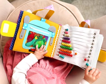 Sensory Quiet Book - Montessori Activity Toy for Little Explorers - MiniMoms