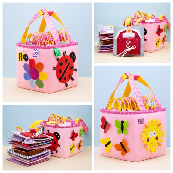 Libro tranquilo regalo de 1 a 6 a os juguetes Fidget juguetes