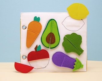 1 Year Old Toddler Quiet Book & Busy Board - Engaging Fidget Toy, Busy Book - Cute MiniMoms Gift