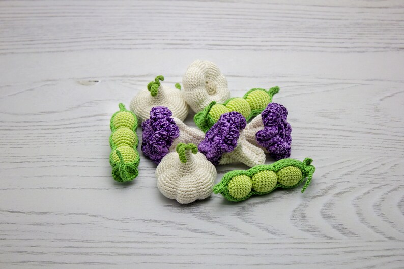 Häkel-Gemüse Puppen Set - Mini Zwiebel & Häschen Emotionale Unterstützung Spielzeug