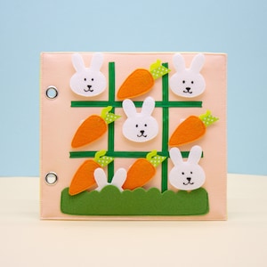 Handmade Toddler Quiet Book – Waldorf Felt Toys, Educational Gift