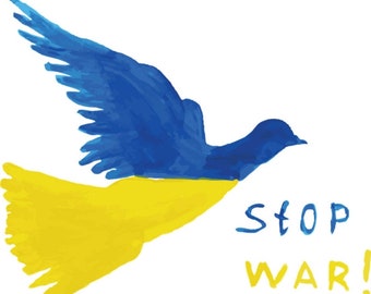 Stand With Ukraine | Digital File | Digital Download