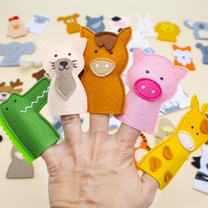 Felt Finger Puppets, Montessori Materials, Fidget Toys, Waldorf Toys ...