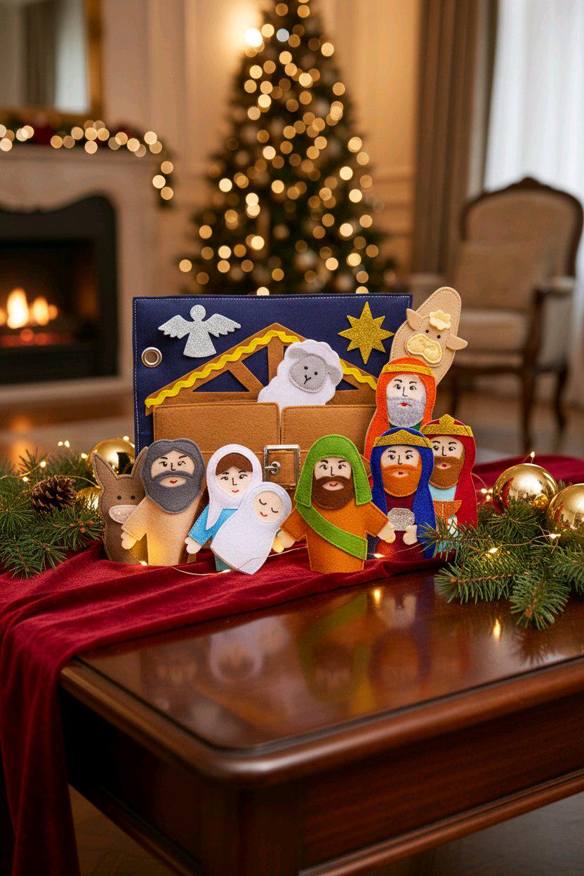Interactive Felt Bible Stories - Custom Quiet Book & Busy Board for Toddlers by MiniMoms