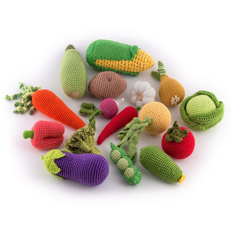 1 Stk häkeln Gemüse Knoblauch Kuscheltier für Kleinkind | Etsy