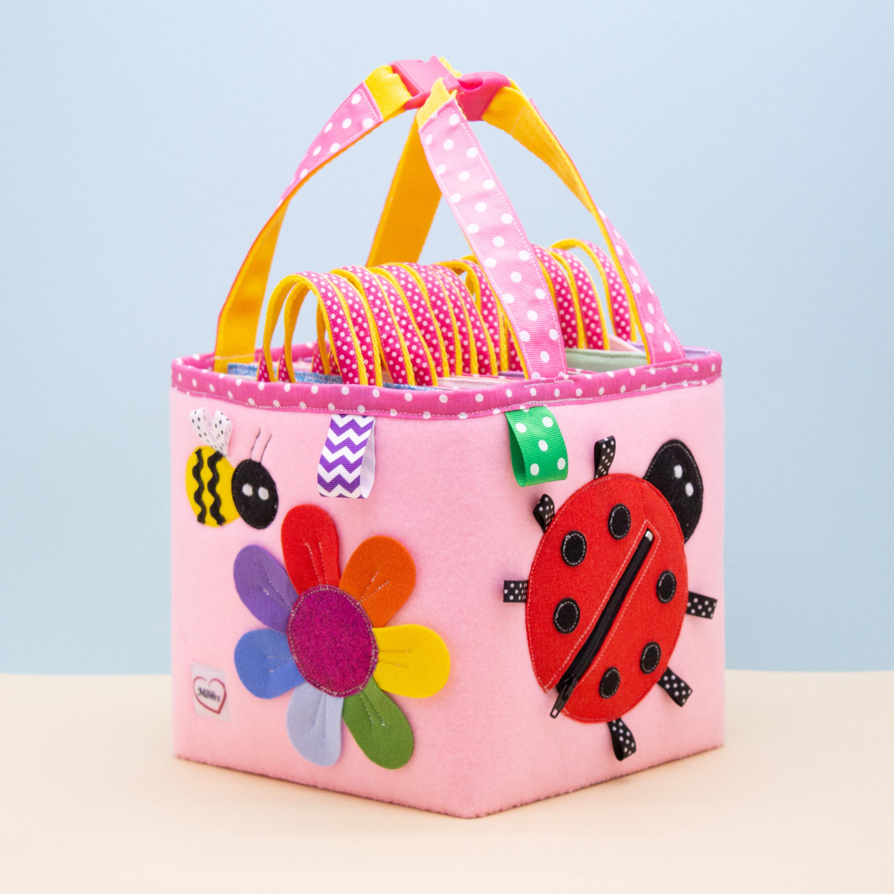 Felt Quiet Book Montessori Travel Busy Box For Toddlers